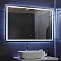 Aquamarin Koupelnové zrcadlo s LED osvětlením, 120 x 80 cm