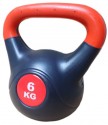 Činka kettlebell s cementovou náplní - 6 kg