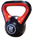 Činka kettlebell s cementovou náplní - 2 kg