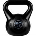 MOVIT Kettlebell činka - 20 kg, černá