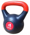 Činka kettlebell s cementovou náplní - 4 kg