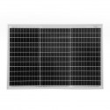 Fotovoltaický solární panel, 50 W, monokrystalický, 67,5 cm