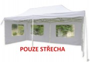 Náhradní střecha k party stanu 3 x 6 m, bílá