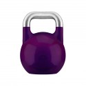 Gorilla Sports Soutěžní kettlebell, fialový, 20 kg