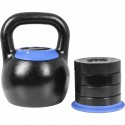 Gorilla Sports Kettlebell, nastavitelná hmotnost 16 - 24 kg