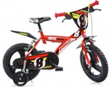 DĚTSKÉ KOLO DINO BIKES, 14", červené