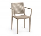 Zahradní křeslo BARS ARMCHAIR, taupe