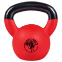 Gorilla Sports kettlebell činka, pogumovaný povrch, 6 kg