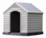 Curver Bouda pro psy Dog House šedá, 95 x 99 x 99 cm