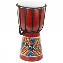 Dětský buben Djembe, želva, ručně vyráběný, 30 cm