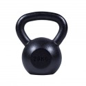 Gorilla Sports Kettlebell činka, litinová, černá, 28 kg